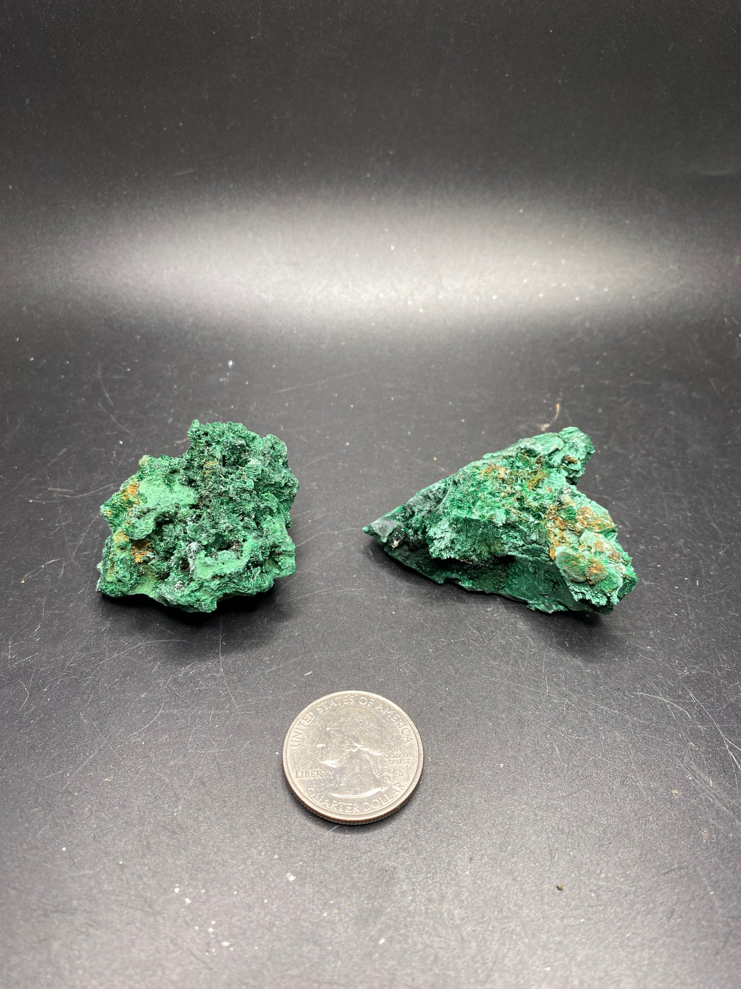 Fibrous Malachite - Congo