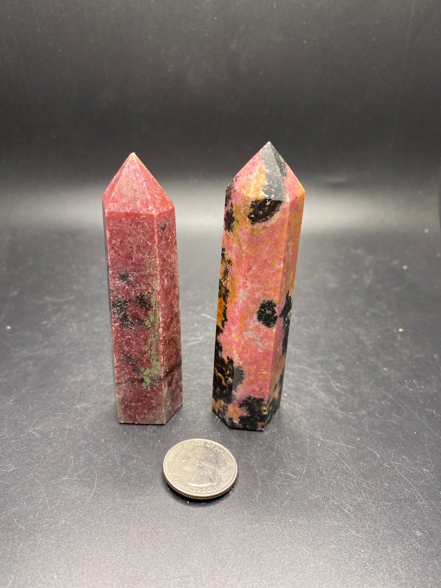 Rhodonite Towers