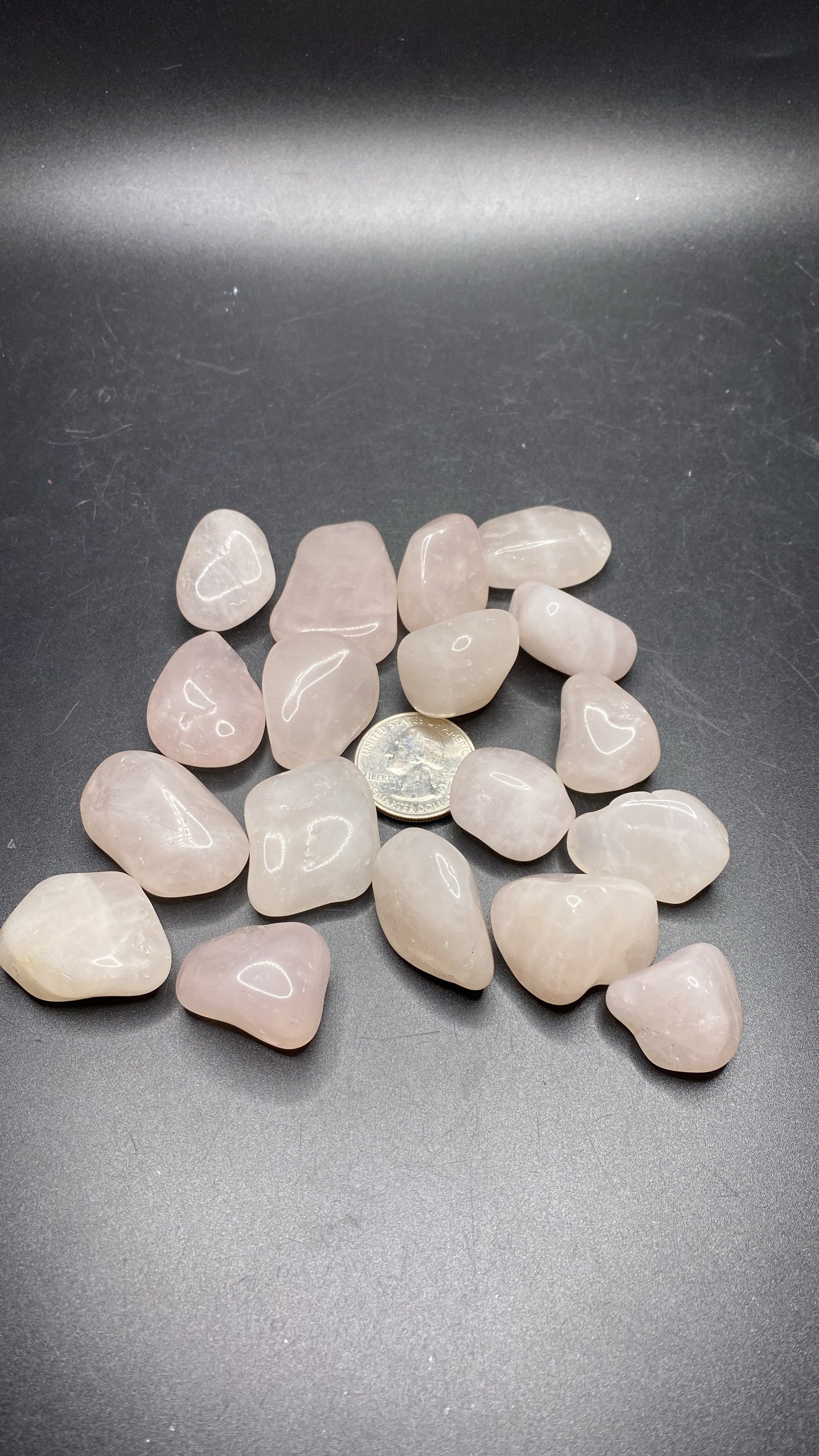 Rose Quartz Tumbles