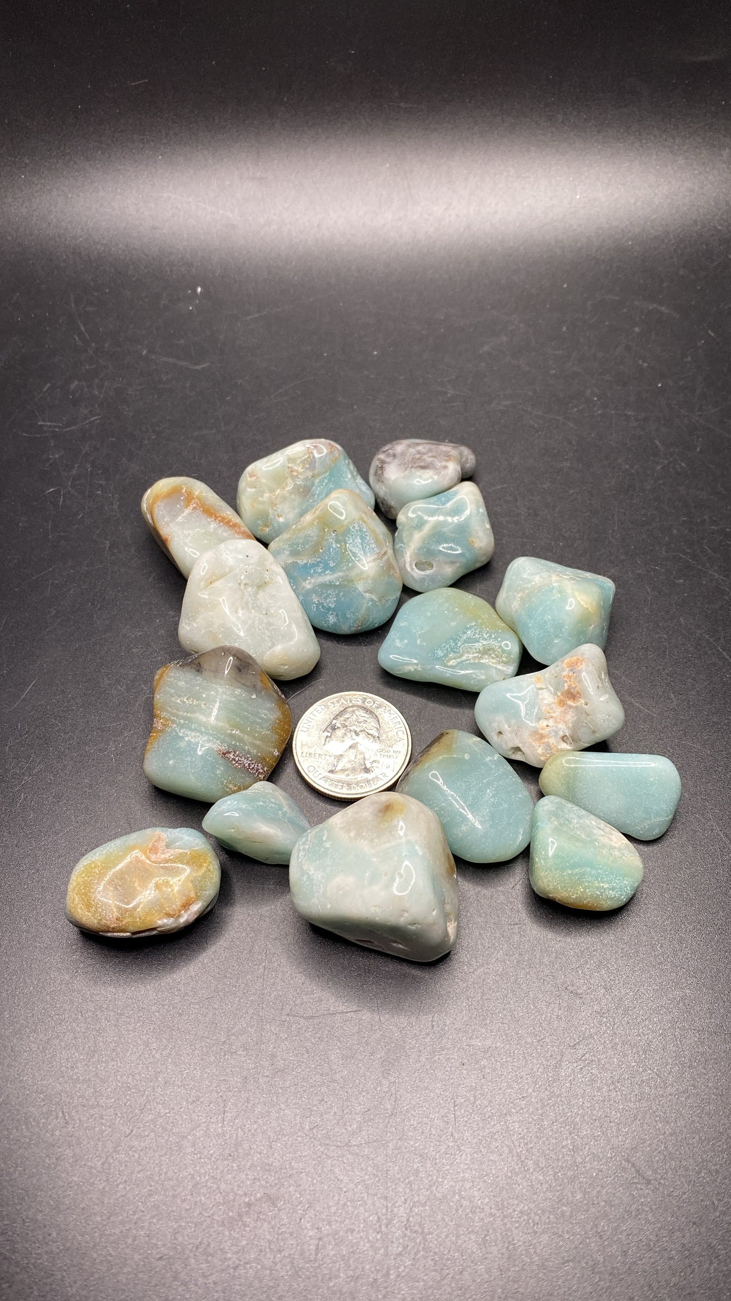 Amazonite Tumbles - Brazil