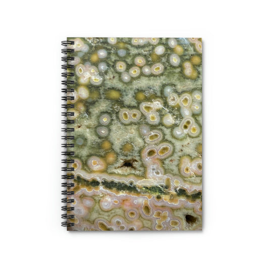Ocean Jasper Design Spiral Notebook - Ruled Line