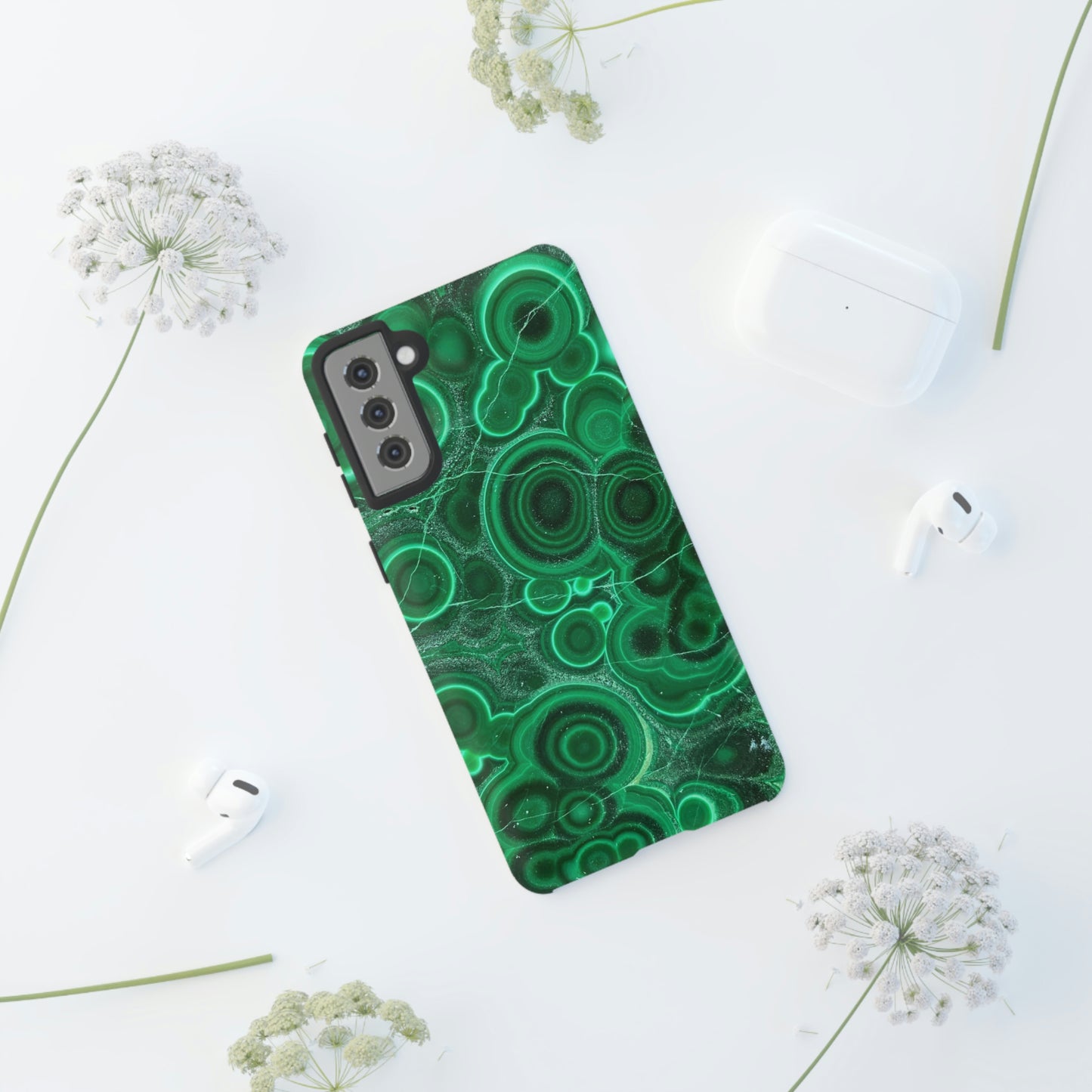 Samsung Phone Case, Meditation Chakra Energy, Rocks, Malachite Phone Case, Crystal Mama, Crystal Lad, iPhone Case