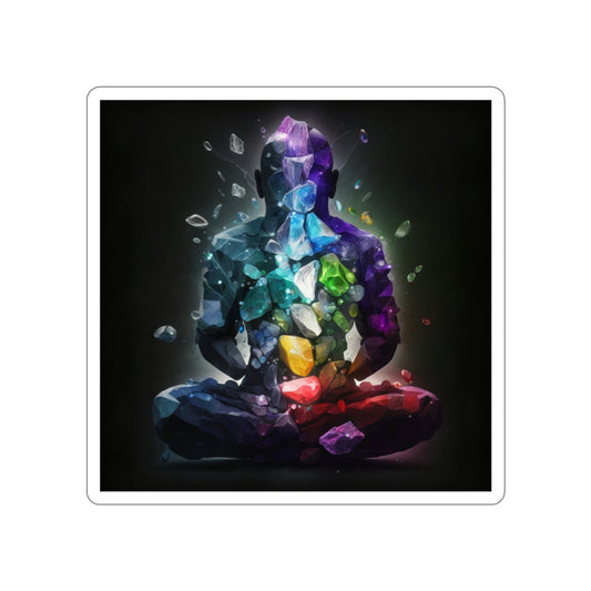 Charka Meditation Sticker