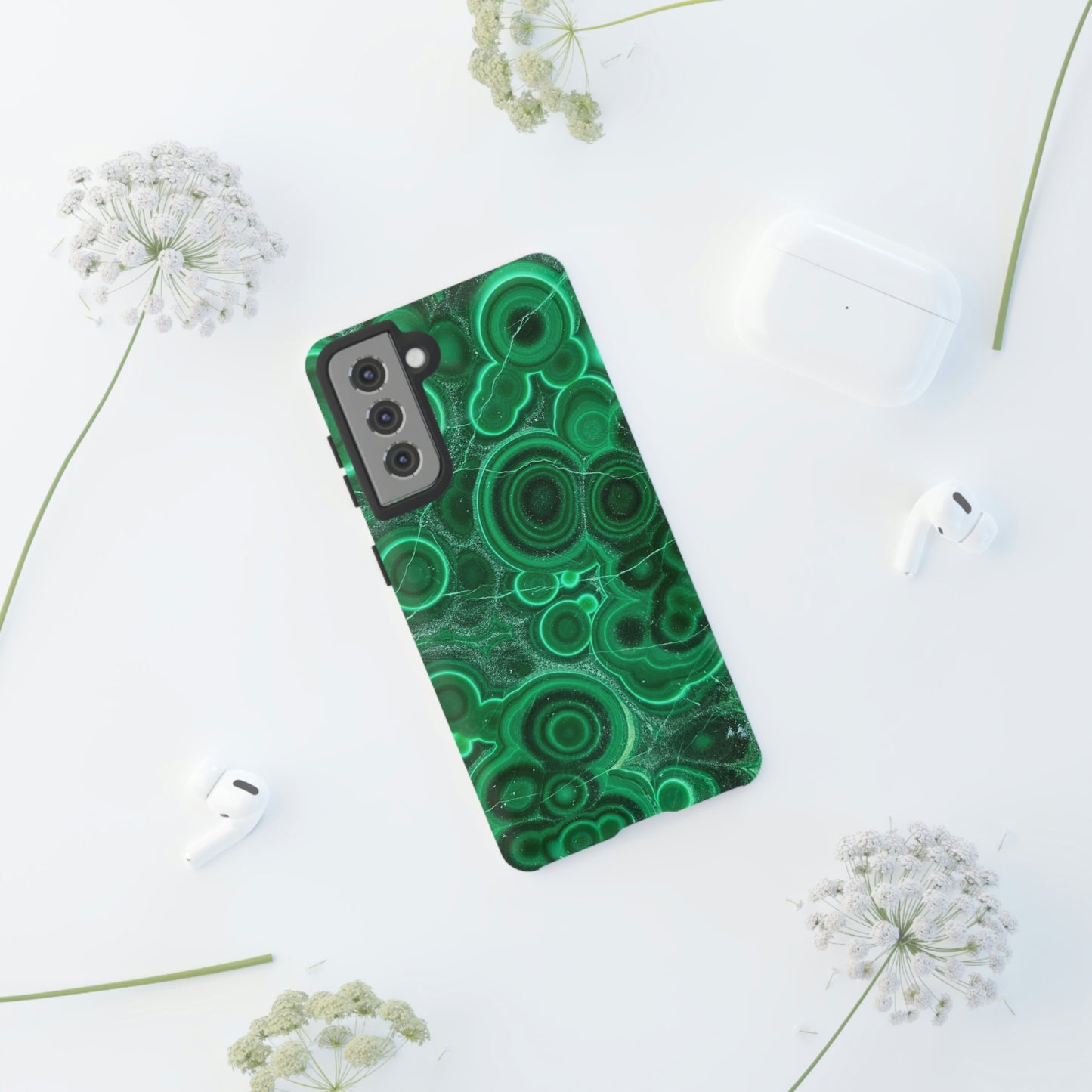 Samsung Phone Case, Meditation Chakra Energy, Rocks, Malachite Phone Case, Crystal Mama, Crystal Lad, iPhone Case