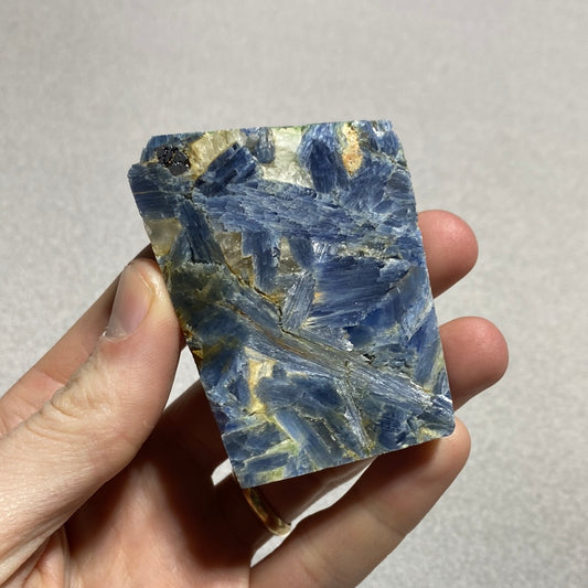 Blue Kyanite in Quartz Free Form