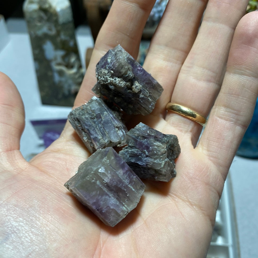 Medium Large Purple Aragonite from Spain