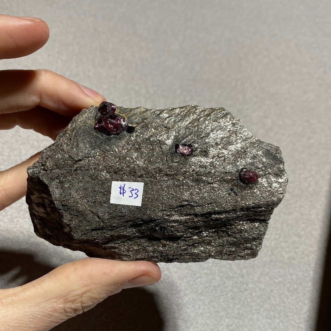 Garnet in Schist - Alaska