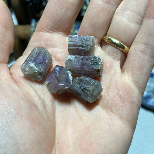Small Purple Aragonite from Spain