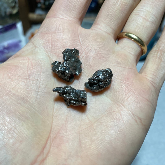 Campo Del Cielo Meteorite Medium Chips - Argentina