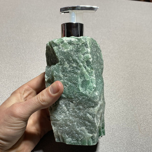Green Aventurine - Soap Dispenser