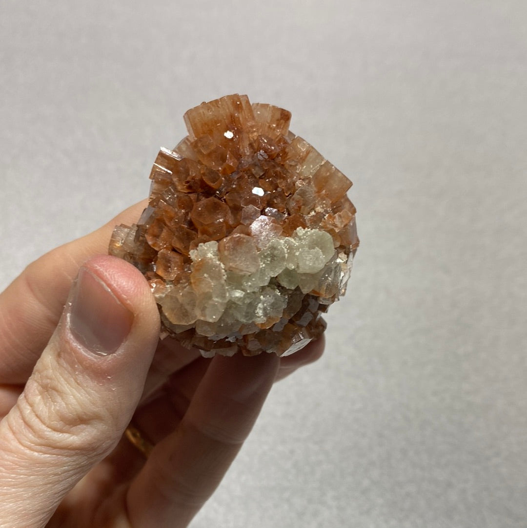 Aragonite Golf Ball Cluster from Morocco