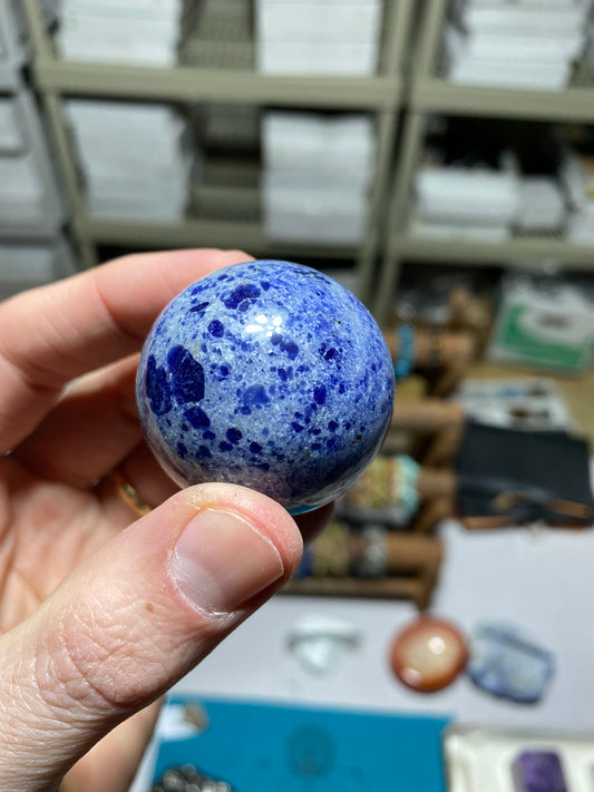 Sodalite Sphere - Medium